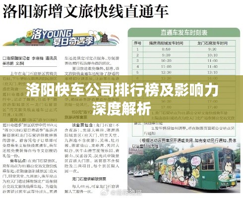 洛阳快车公司排行榜及影响力深度解析