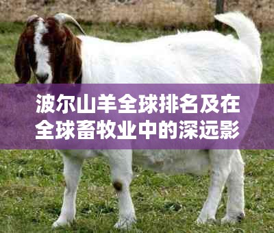 波尔山羊全球排名及在全球畜牧业中的深远影响力